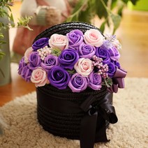 메이코 사랑 비누꽃 장미 바구니, 퍼플