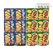 무뚝뚝감자칩 60g + 무뚝뚝고구마칩 56g 6봉씩 총 12봉 / 무뚝뚝감자칩 무뚝뚝고구마칩 자가비 눈감케이준 눈감 눈을감자 구운고구마 구운감자 구운옥수수 콘칩, 단품없음