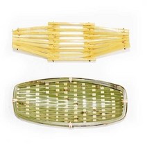 행복몰/ 대나무 물수건받침대/미니 바구니/업소용/식당용/식탁, 제품선택/둥근네모 물수건 받침대