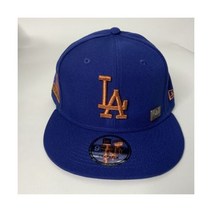 New Era 뉴에라 LA 다저스 MLB 125주년 블루 코퍼 950 남성 스냅백 모자 NEW
