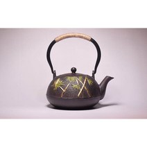주물 주전자 다실 장식 찻집 무쇠 차포트 다기 차 전통 가정용 감성, 쌍철지족상락1.2