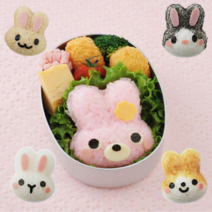 김펀칭기 김펀치 미니주먹밥 토끼주먹밥 도시락꾸미기 (틀+김펀칭), 토끼주먹밥틀+김펀치