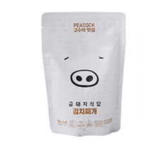 [피코크]고수의 맛집 금돼지식당 김치찌개 500g, 4개