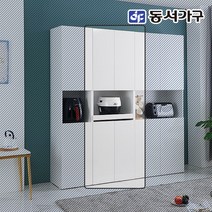 동서가구 네오 플릿 수납가득 다용도 키큰 600 주방수납 렌지대 NES624, 네이비