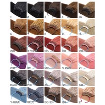 레미모 기본 특수컬러 인모 100% 전문가용 스킬땋기 16인치 18인치 20인치, 레미모 특수_22#