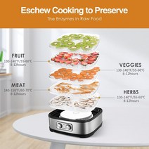 탈수기 및 육포 과일 허브 채소 건조기 5 BPA 프리 트레이 240W, 01 미국_01 220V
