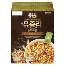풀무원 뮤즐리 슈퍼곡물 400g x 3 대용량 맛있는 모음