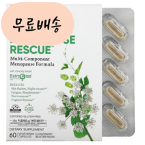 (아이허브) Menopause Rescue 배지 개 60 빠른직구, 1개