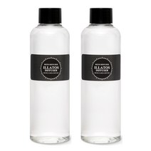 일라토스 디퓨저 200ml 리필2개 발향좋은 대용량 프리지아 블랙체리 머스크 15종 향 총400ml, ILR/라벤더1개 + ILR/화이트머스크1개