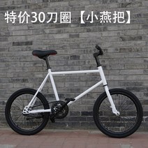 20인치 자전거 픽시 더블 미니 디스크 브레이크 빈티지 레드 컬러 남녀 학생 자전거 고정 기어 자전거 픽시 자전거 운동용 헬스 가벼운 경량 초경량, 특가차(30도환)
