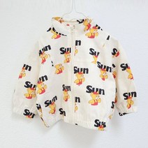 키즈 바람막이 앙뜨제이 썬베어점퍼 유아 아동 자켓 점퍼 남대문 아동복