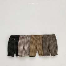 겨울 유아 골덴 기모 팬츠 여아 남아 아기 아동 어린이 키즈 유아동 체크 바지 5살 6살