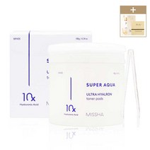 미샤 수퍼 아쿠아 울트라 히알론 토너 패드 90매 (+1ml 샘플 증정), 1개