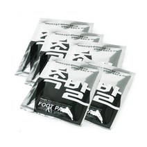 촉촉한 발팩 발보습케어 시트팩, 1, 5매입
