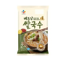 CJ더마켓 즉석식품 밀키트 간편식품 탑티어 베트남 쌀국수 밀키트 쌀국수면 숙주나물 국수 냉면 375G, 10개