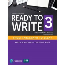 Ready To Write (4/E) 3 : Student Book with Online Resources : From Paragraph to Essay, Pearson Education ESL