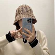 에이치스 트렌디한 코지무드 다운챙 꽈배기 모찌 니트벙거지