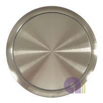 토탈리빙 매립형뚜껑 매립스텐뚜껑 스텐매립뚜껑 사이즈선택, 원형뱅뱅이뚜껑285호, 1개