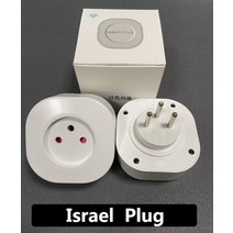 16A EU 미국 브라질 스마트 와이파이 플러그 전원 모니터 스마트 홈 와이파이 무선 소켓 콘센트는 Alexa Google 홈 ai스마트플러그, 3 PCS, 16A 이스라엘 플러그