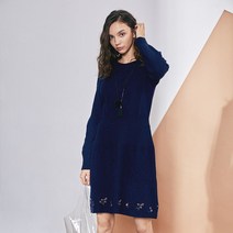 써스데이아일랜드 여겨울양털조임슬림원피스T188MOP248W