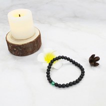 그린오닉스 검은 침향팔찌 (6mm) 염주팔찌 패션염주