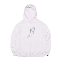 비에스래빗 2223 BSRABBIT B LOGO HOODIE WHITE 후드티