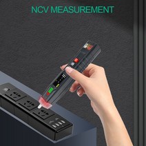 접지 진단 테스터기 체크 GVDA-스마트 펜 타입 멀티미터 디지털 멀티 미터 실제 RMS 자동 범위 DC AC 전압, 한개옵션0