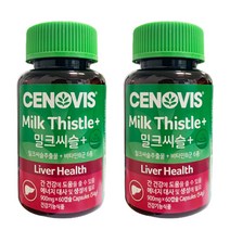 [AK PLAZA] [세노비스] 밀크씨슬+ (60캡슐) x 2박스