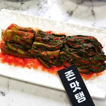 전라도 남도 광주 갓김치 청갓 볶음 보쌈용 아이스팩 택배 1kg, 1개