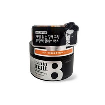 청성기업 엘라스틴 맨인매트 클레이 왁스80g 무광택 헤어 스타일링