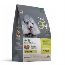 목우촌 전연령용 오리 펫9단 푸들 전용사료, 10개, 1.8kg
