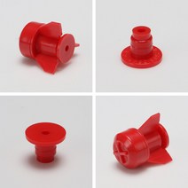 PVC 3부 날개형 인서트 200개/1봉 전산볼트 부속자재, 1개