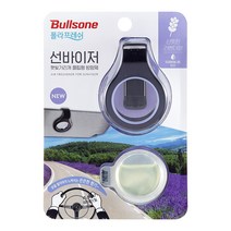 폴라프레쉬 선바이저 햇빛가리개 클립형 방향제 라벤더향 본품+리필, 1개입, 5개