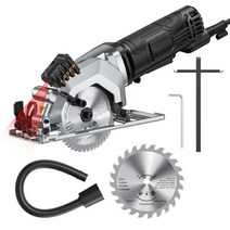 컷쏘 직소기 목재 타일용 미니 소형 원형톱 4.8 Amp 4-1/2 소형 원형톱 3500, 02 US PLUG