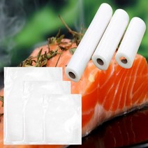 프레쉬팩 가정용 업소용 진공포장기 진공포장비닐 비닐접착기 밀폐보관 식품포장기 압축기, 파우치3호