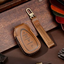 청춘카 쉐보레 자동차 스마트 키케이스 차 가죽 키홀더 키링 키커버 올뉴 더뉴 트랙스 말리부 트레일블레이저 크루즈 아베오 트래버스 라세티프리미어, A TYPE 02