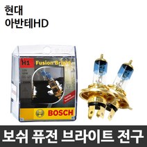 현대 아반떼HD 전조등 안개등 보쉬 퓨전브라이트, 보쉬 퓨전브라이트-H3
