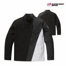 마스터바니에디션 골프 masterbunnyedition남성사이드 블록 점퍼 M41101JB205_BK, 004, BK