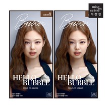 미쟝센 올뉴 헬로버블 6N 초코브라운 30G*2입