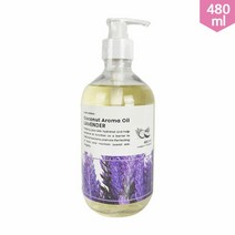 다오코리아 태국 코코넛 아로마 마사지 오일 480ml 라벤더, 단품