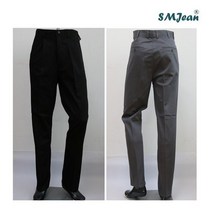 [에스엠진]SMJ323s 중년 주름 면바지 일자 남자 중년 면바지