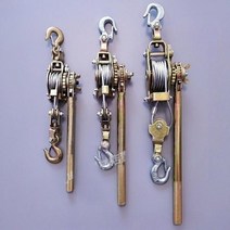 전선바이스 인장기 핸드풀러 와이어 굿찌 블록 장선기 깔깔이 와이어그립 클램프, 17.스틸스트랜드와이어더블70-120, 1개