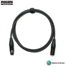 모가미 2549 3m 뉴트릭 골드도금 케이블 XLR(F)-XLR(M)타입 (MN-49FMB03)