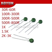 50pcs PTC 서미스터 MZ6 6MM 30R-60R 100R-300R 300R-500R 500R-800R 1K 1.5K 2K 3K