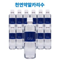 천연 산소수 미네랄 약알카리수 생수, 약알카리수 500ml/ 20개