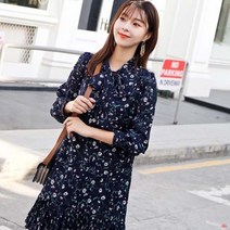 가바바 여성 원피스 매일 코디하고 싶은 꽃무늬 데일리 미니원피스 G26696