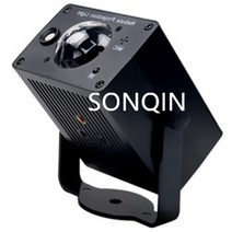 RGB 디스코 DJ 빔 레이저 조명 프로젝터 원격 스트로브 무대 효과 크리스마스 파티 휴일 할로윈, 01 RGB_03 4PCS