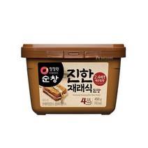 청정원 진한 재래식된장 450g, 5개