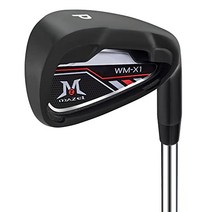 MAZEL (마젤) WM-X1 골프 클럽 세트 아이언 스틸 샤프트 8 개 세트 (번호 : 4 5 6 7 8 9 PW SW) : PW)