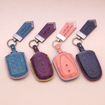 R GV70 (20년11월~) 푸에블로 스마트키홀더 키케이스, 푸에블로 K-03(6버튼), 퍼플+블랙